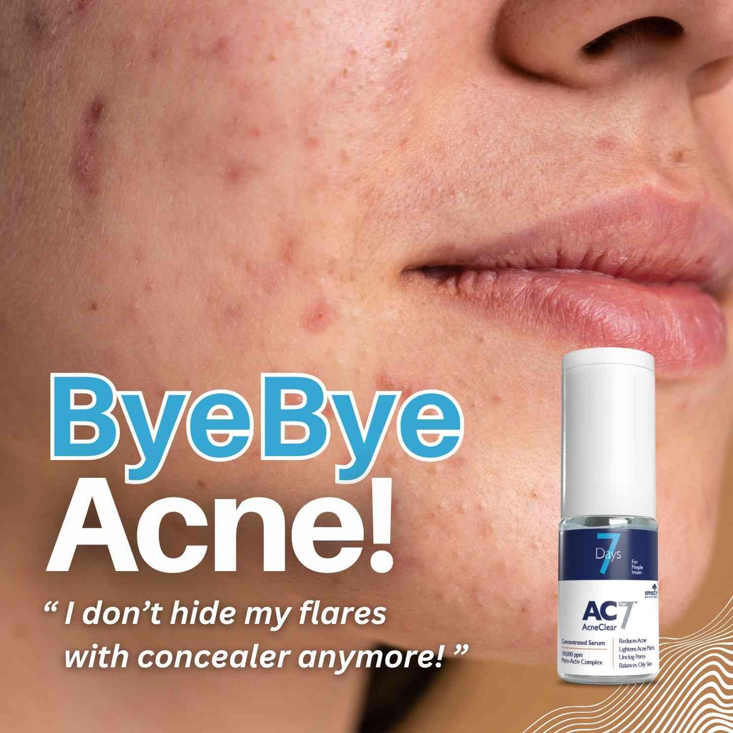 2x AC7D Serum Concentrated 10ml (Low Stock)