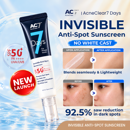 AC7D Invisible Anti-Spot Sunscreen SPF50++ 30ml