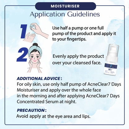 AcneClear7 Days Moisturiser (30ml)