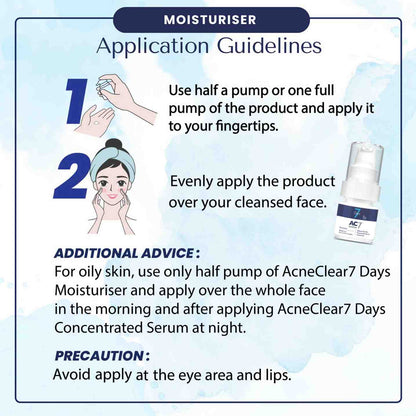 3x AC7D Moisturiser 30ml (Low Stock)