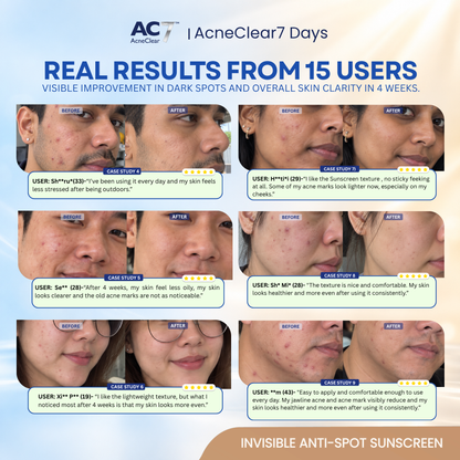 AC7D Invisible Anti-Spot Sunscreen SPF50++ 30ml
